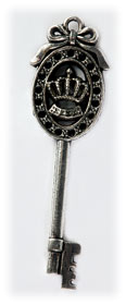 R - Charms nyckel (rosett)