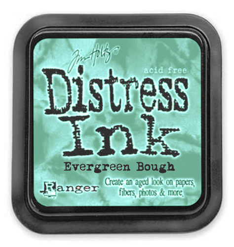 R - Dristress Ink Pad Evergreen Boug