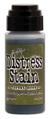Ran - Distress Satin, Forest Moss