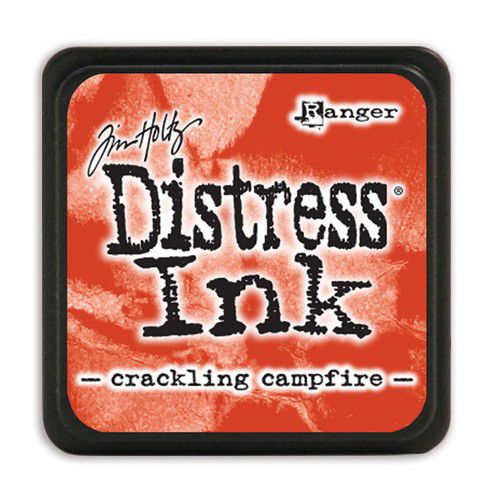 R - Distress mini pad, crackling campfire