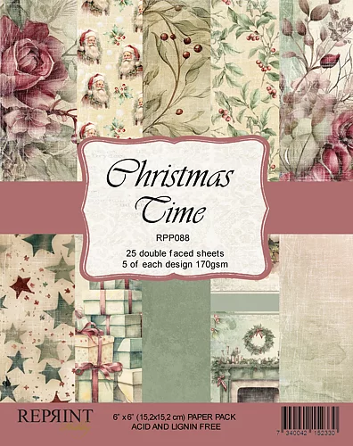 R - Christmas Time - Paperpack 6x6