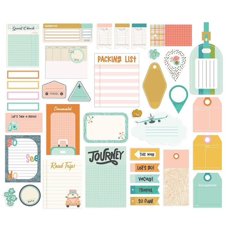 SS - Bits & Pieces Die-Cuts - Let´s Go! Journal