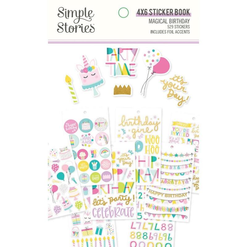 SS - Stickers book, Magical Birthday