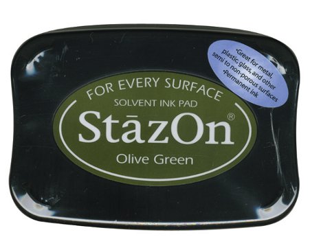 T - StazOn stämpeldyna olive green
