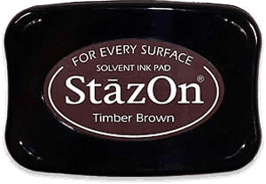 T - StazOn stämpeldyna timber brown