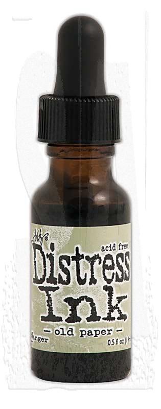 R - Distress Ink Refill old paper