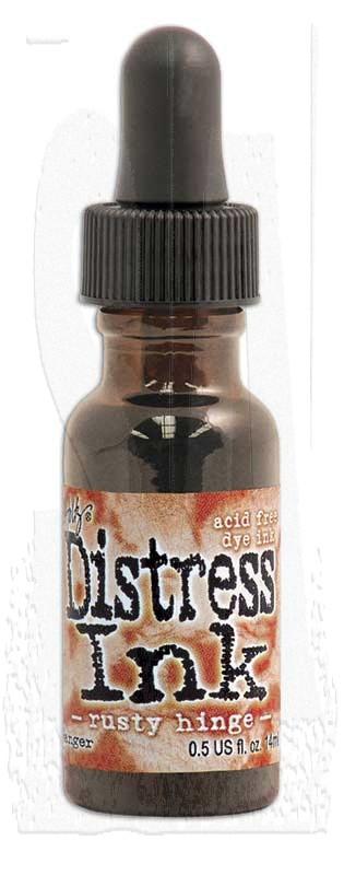 R - Distress Ink Refill rusty hinge