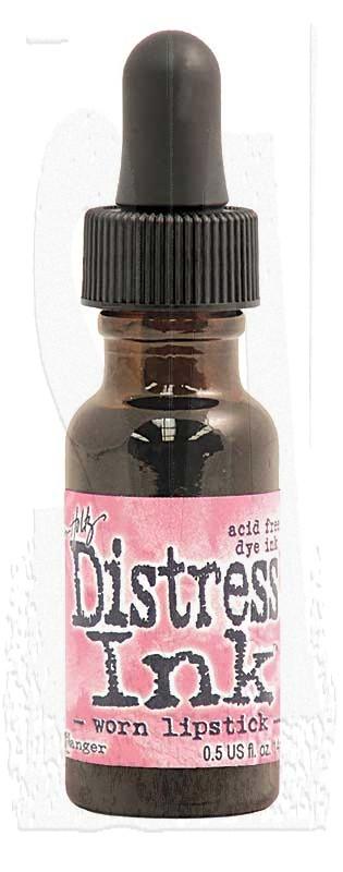 R - Distress Ink Refill worn lipstick