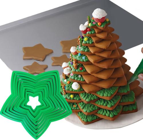 Cookie Cutter Set - Julgran x15