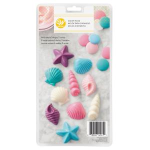 3D Chokladform - Seashells