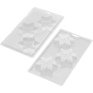 3D Chokladform - Snöflinga