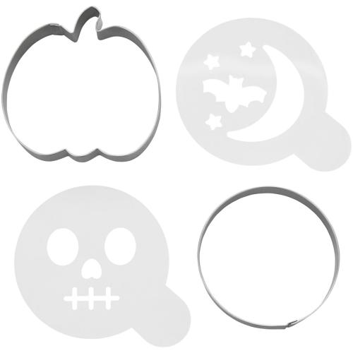 Cookie Cutter & Stencil Set - Halloween