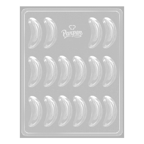 Chokladform - Bananpraliner