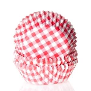 Muffinsformar Rutiga Röda