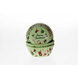 Muffinsformar - Merry Christmas