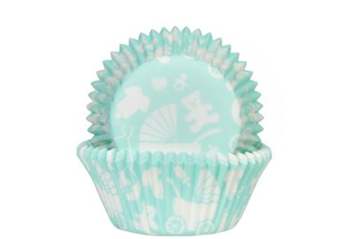 Muffinsformar - Baby Mintgrön