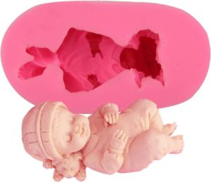 Siliconform - Baby Sovande på rygg