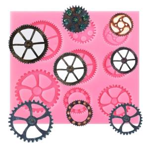 Siliconform - Steampunk Kugghjul Nr 2