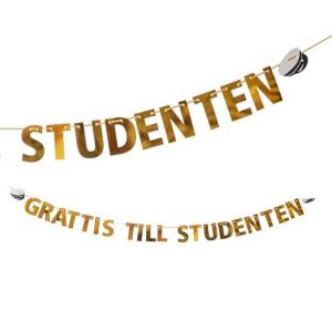 Vimpel - Grattis till Studenten