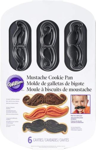 Teflonbakform - Mustasch