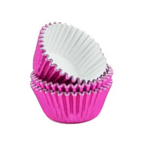 Minimuffinsformar - Rosa Folie