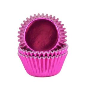 Minimuffinsformar - Rosa Folie