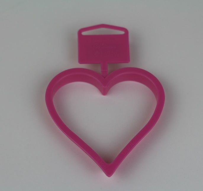 Plastutstickare - Pink Heart