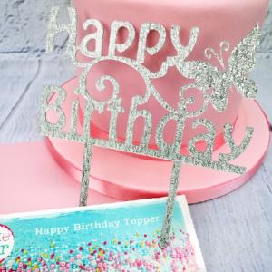 CS Cake Topper - Happy Birthday