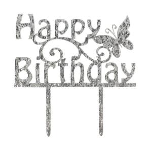 CS Cake Topper - Happy Birthday