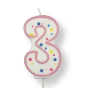 PME Tårtljus - Nr 3