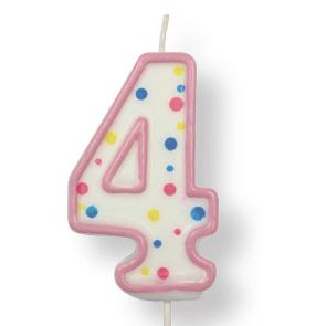 PME Tårtljus - Nr 4