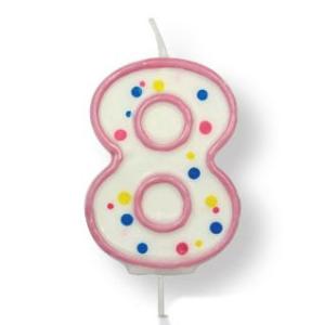 PME Tårtljus - Nr 8