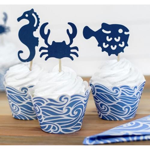 Cupcake Wrappers - Ahoy