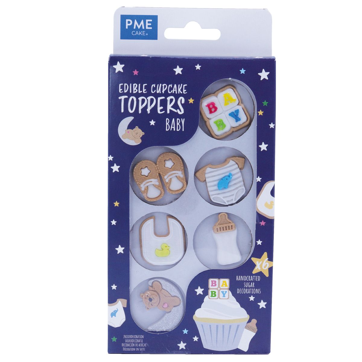 PME Cupcake Toppers - Baby pk/6