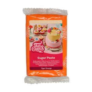 Sugarpaste - Tiger Orange