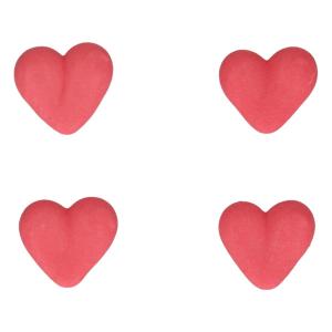 Sockerdekorationer - Röda Hjärtan
