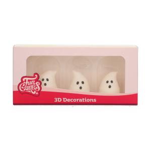 Sockerdekorationer 3D - Spöken