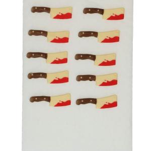 Chokladdekoration - Bloody Knives