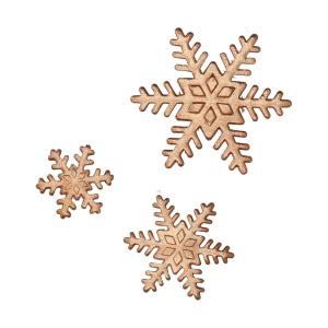 Sockerdekorationer - Snökristaller