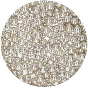 Sugar Pearls Large - Metallic Silver