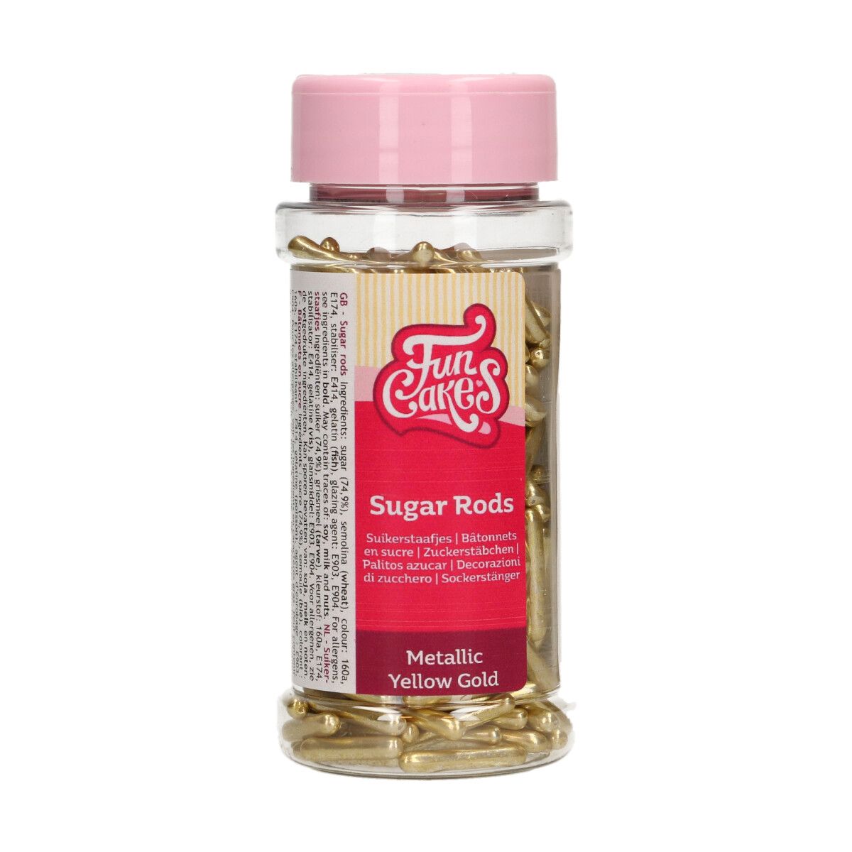 Sugar Rods XL - Metallic Yellow Gold