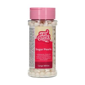 Sugar Pearls Large - White