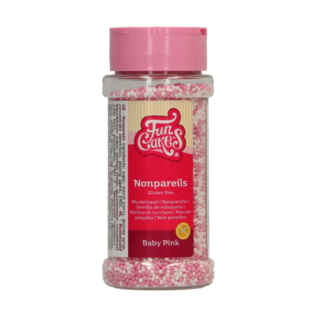 Gluten-Free NonPareils - Baby Pink