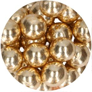 Choco Crispy Balls - Metallic Gold