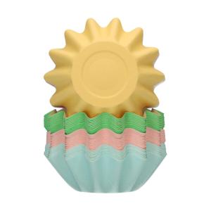 Bloom Baking Cups - Pastel Rainbow Mix
