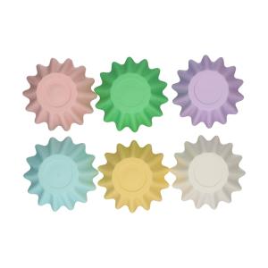 Bloom Baking Cups - Pastel Rainbow Mix