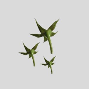 Utstickare - Foderblad x3