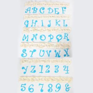Utstickare - Funky Alfabet & Siffror
