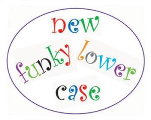 Utstickare - Funky Alfabet