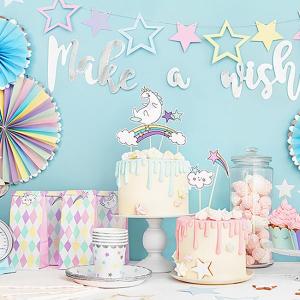 Vimpel - Unicorn Stjärnor